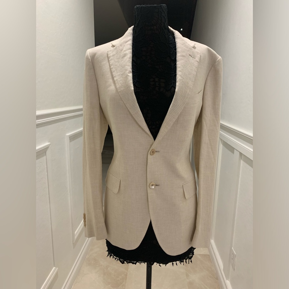 boglioli beige color women jacket Size 40